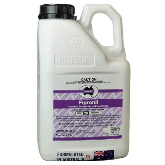 Country Fipronil Residual Termiticide & Insecticide 5L: Reliable, Long-Lasting Protection Against Termites and Insects
